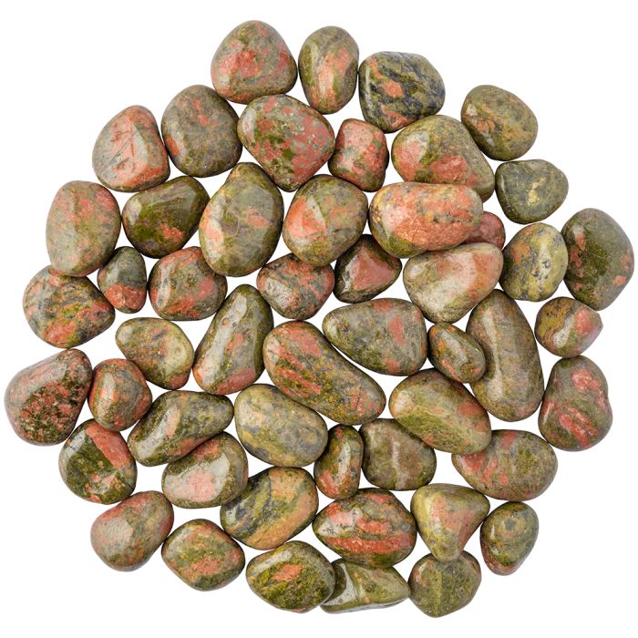 Unakite Tumblestone, South Africa (KGS) NETT