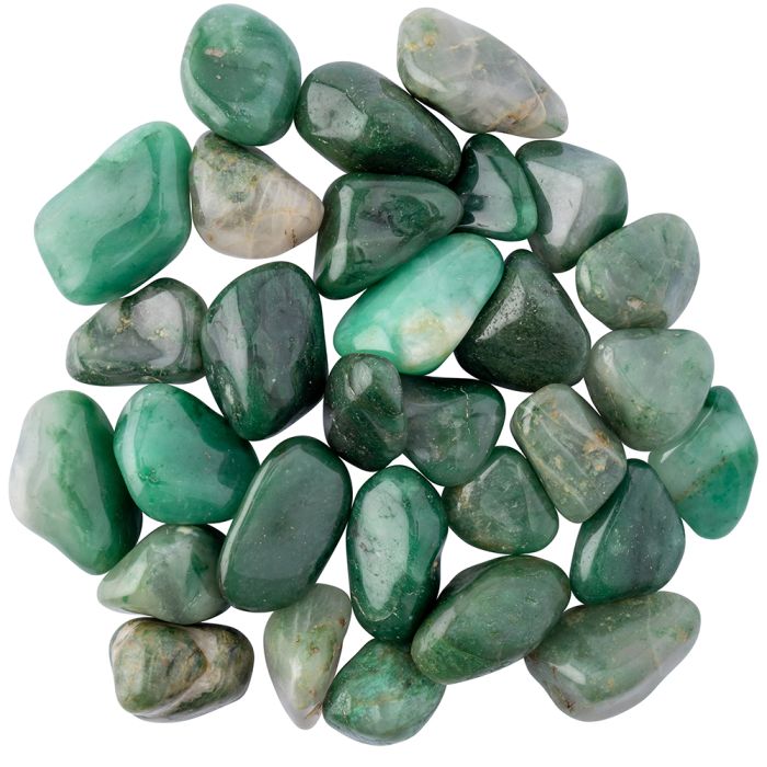 Green chalcedony stone on sale