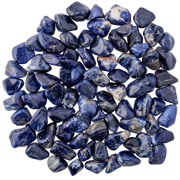 Sodalite Pure Blue Tumblestone, South Africa (KGS) NETT