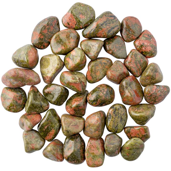 Unakite Tumblestone, South Africa (KGS) NETT