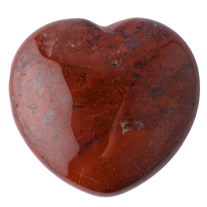 Red Jasper Puff Heart 45mm x 40mm x 20mm (1pc) NETT