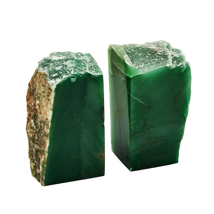 Green Aventurine Bookends (4-5kg) (Pair) NETT