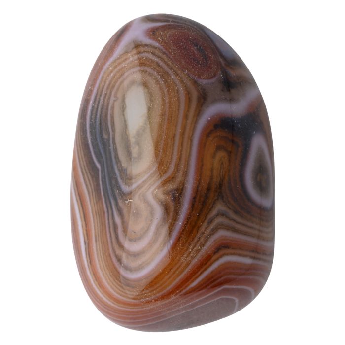 Natural Red Banded Agate Polished Pebble 1-1.5" (1pc) NETT
