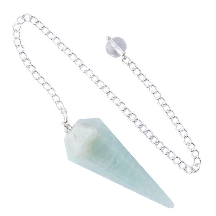 Amazonite Pendulum With 6" Chain (1pc) NETT