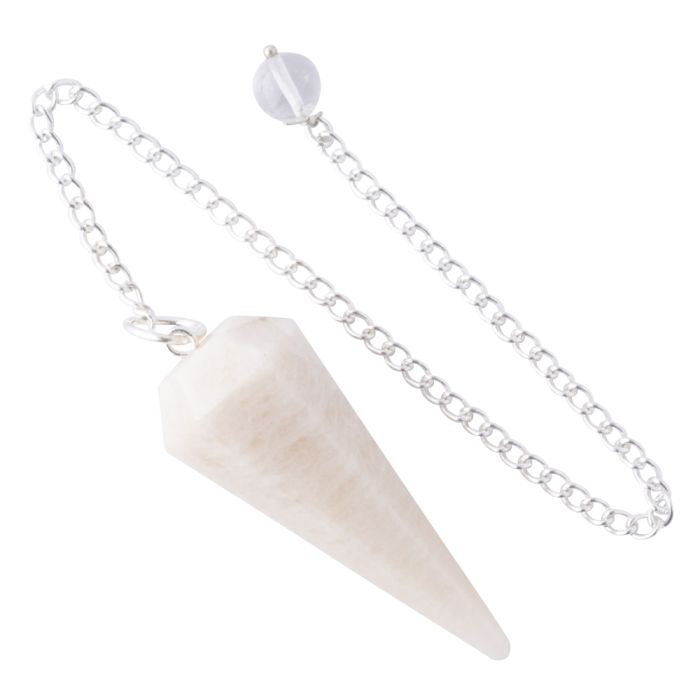 Pendulum Moonstone With 6" Chain (1pc) NETT