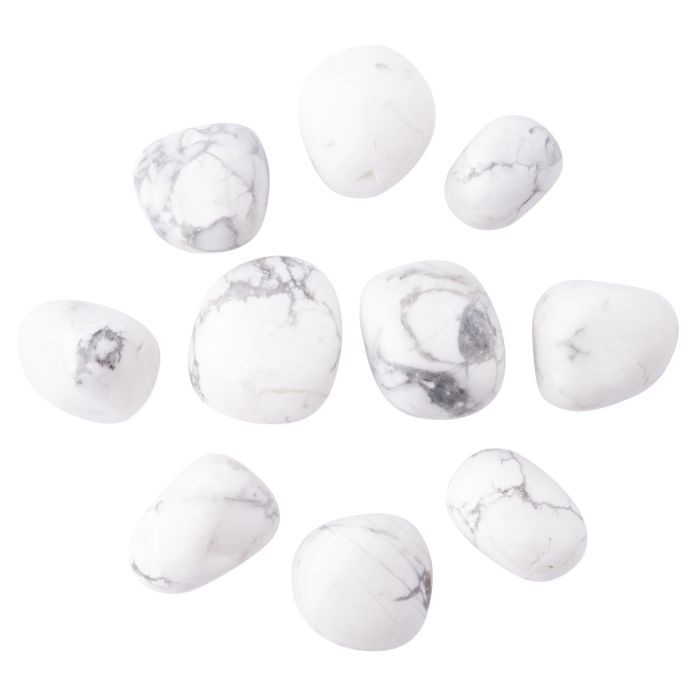 Howlite Tumblestone Starter Pack Refill (10pc) NETT