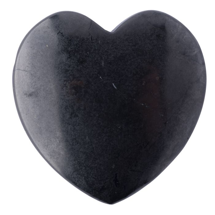 Shungite Pendant Heart 30-35mm (1pc) NETT