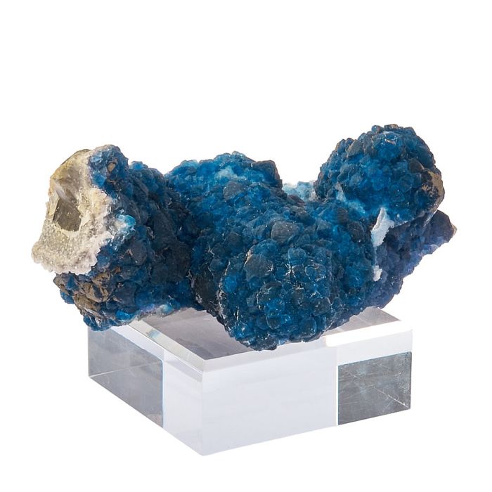 Blueberry Fluorite, 187gr, 97mm x 62mm x 54mm (1pc)