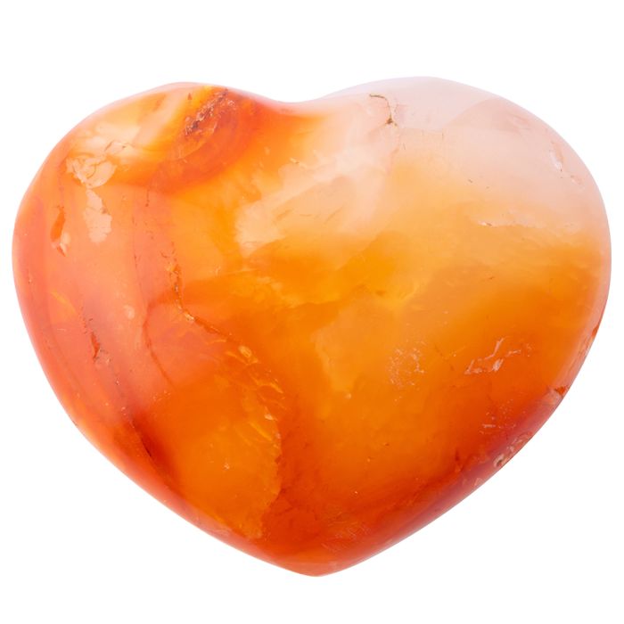 Carnelian Mini Heart, Madagascar (1pc) NETT