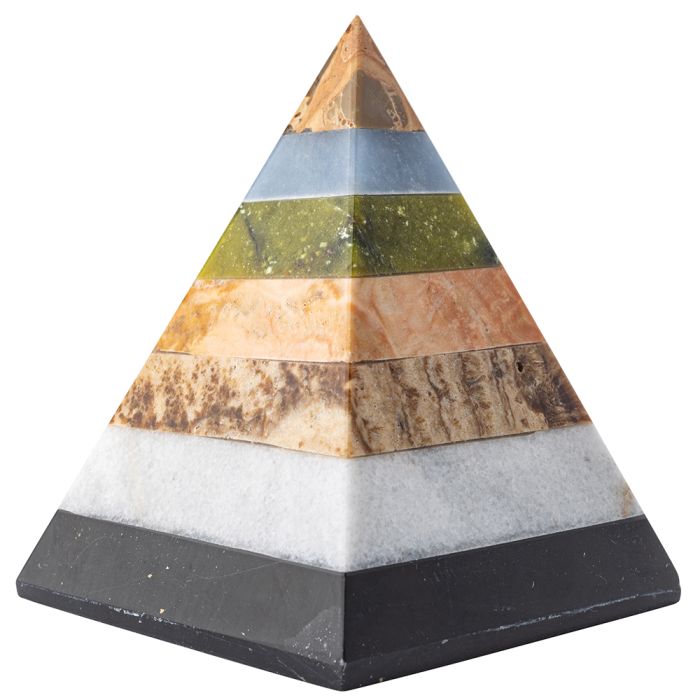Multi-stone Pyramid, 100g -200g (1pc) NETT