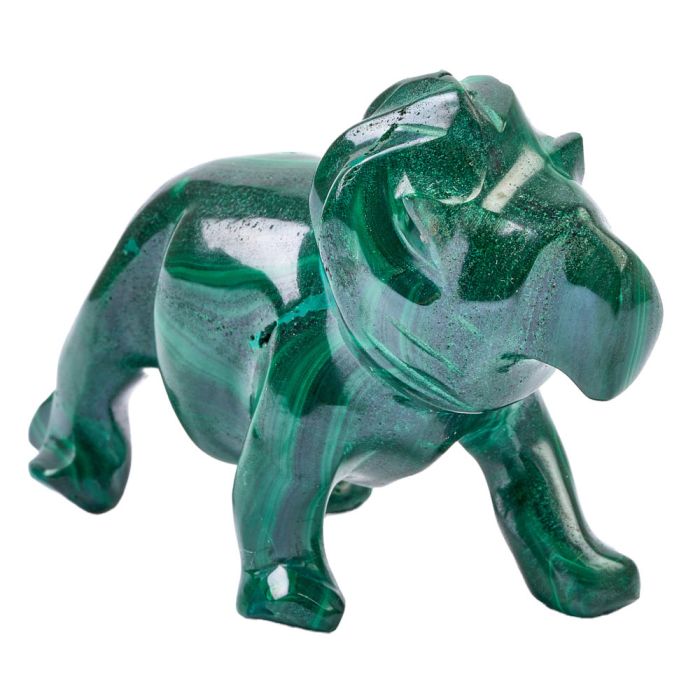 Malachite Lion Carving 3-4" (1pc) NETT