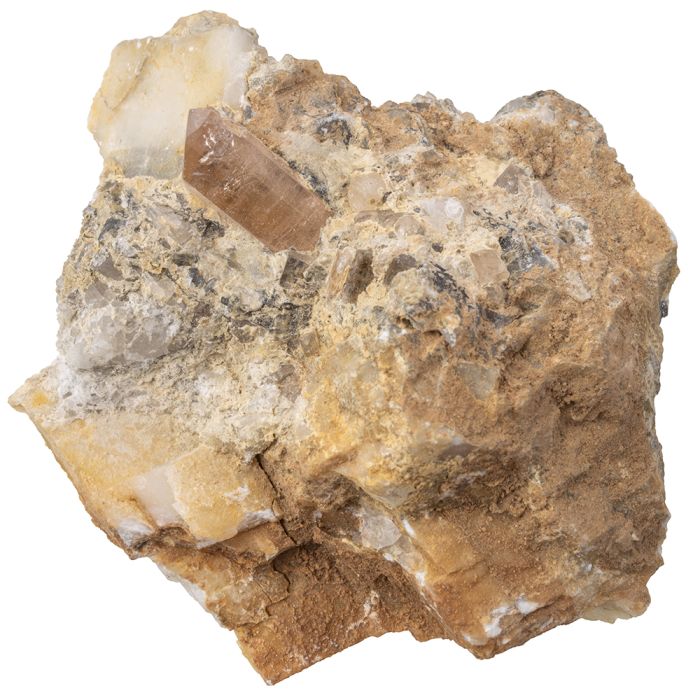 Topaz on Matrix, Shigar Valley, Pakistan (1pc) NETT