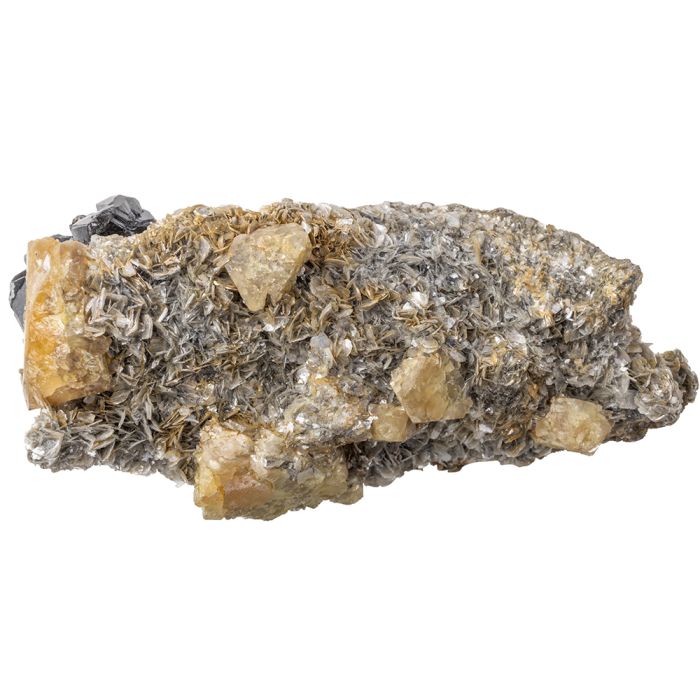 Cassiterite and Scheelite Specimen, China (1pc) NETT