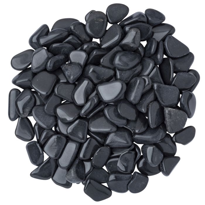 Obsidian B Grade Small Tumblestone 15-20mm, Mexico (250g) NETT
