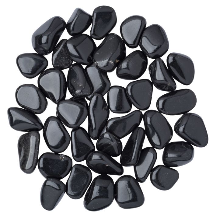 Obsidian Tumblestones, B Grade, Mexico (250g) 20-30mm NETT