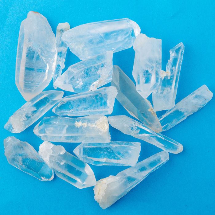 Rock Crystal Points Natural Lazer 3-5cm (500g) NETT