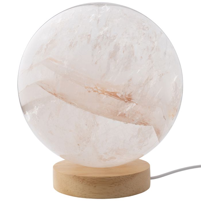 Polished Rock Crystal 160mm "Manifestation" Sphere, Brazil (6.13kg) NETT