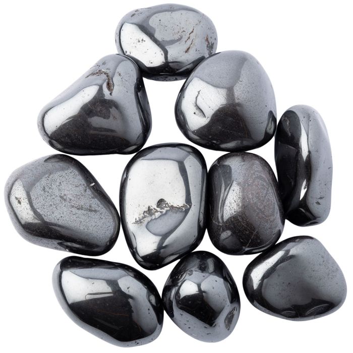 Hematite, Brazil 1st Quality Tumblestones 50-60mm (1kg) NETT