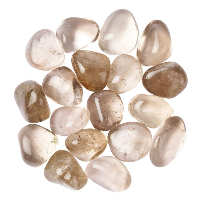 Smoky Quartz 2nd Quality Medium Tumblestone 20-30mm, Brazil (250g) NETT