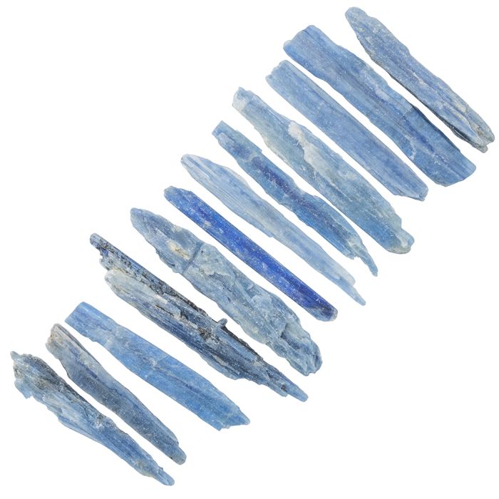 Rough Kyanite Blades approx 75-100mm, Brazil (100g) NETT