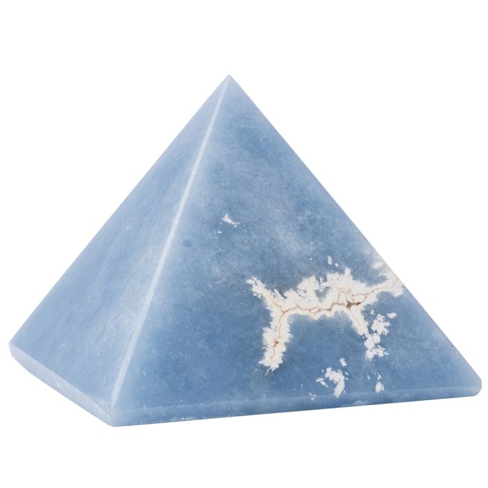 Angelite Pyramid 40-50mm, Peru (1pc) NETT