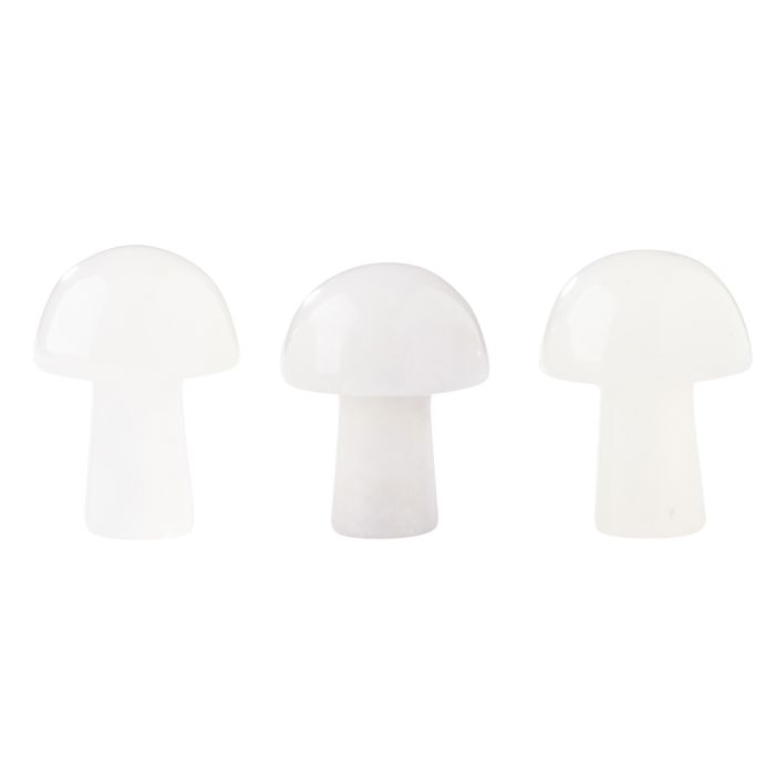 Gemstone Mushroom New Jade (3pcs) NETT