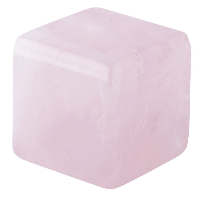 Rose Quartz Cube 20mm (1pc) NETT
