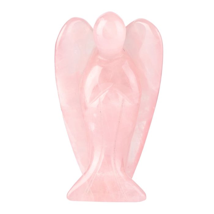 75mm Angel Rose Quartz (1pc) NETT