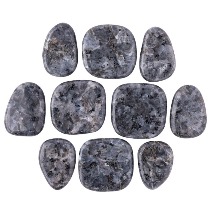 Larvakite 35-45mm Smoothstone (10pcs) 