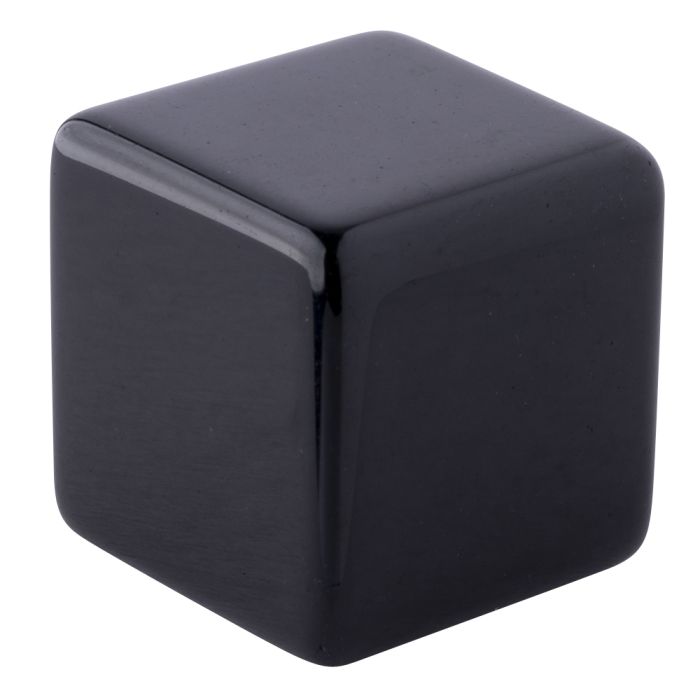 Black Obsidian Cube 20mm (1pc) NETT