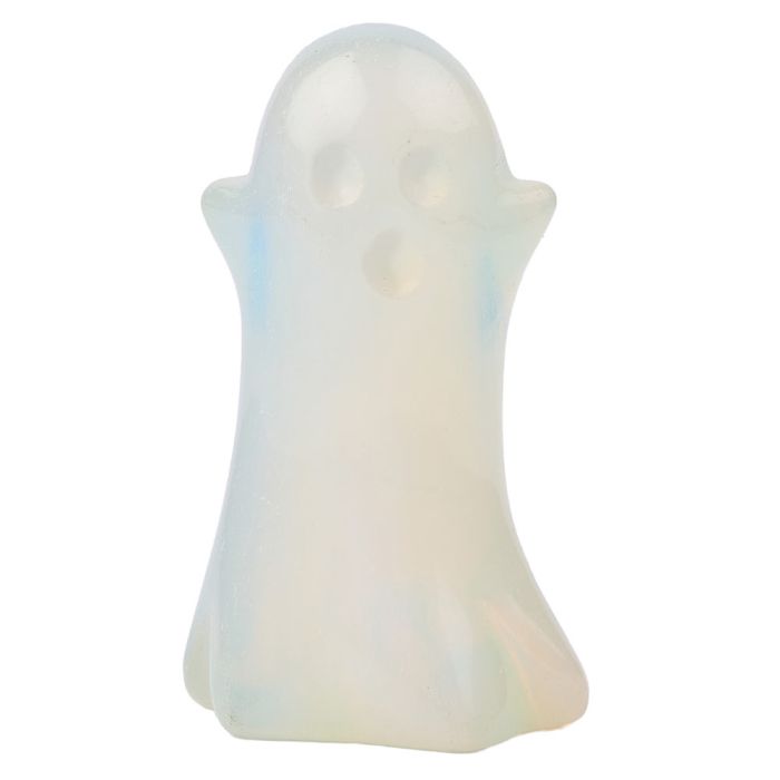 Opalite Mini Ghost Carving 30x50mm (1pc) NETT