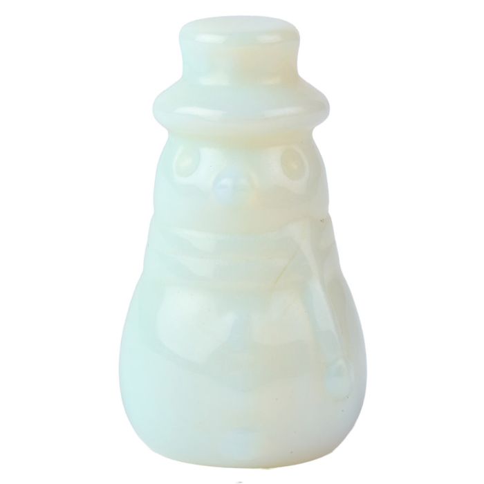 Opalite Snowman 40mm (1pc) NETT