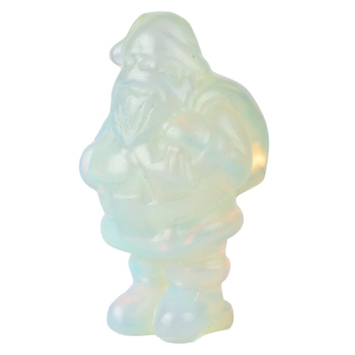 Opalite Santa Claus 40mm (1pc) NETT