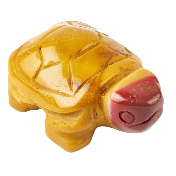 Mookaite Turtle Carving (1pc)