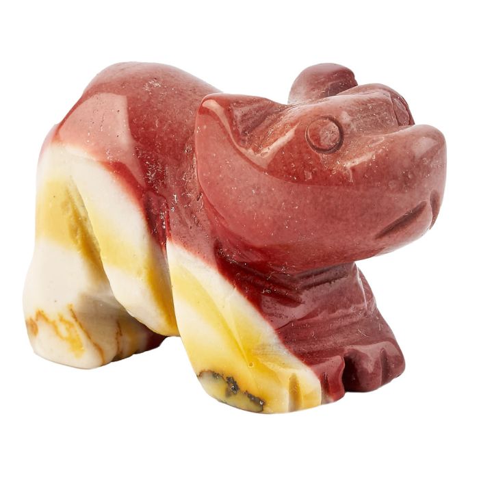 Mookaite Bear Carving (1pc)