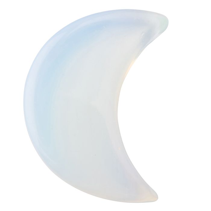 Opalite 30mm Moon (1pc) NETT