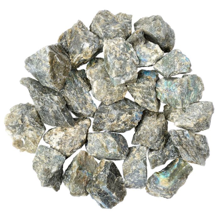 Labradorite Rough 4-6cm, Madagascar (25pc) NETT
