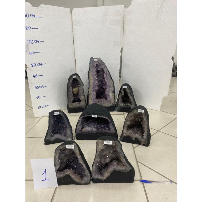 Amethyst Church Crate No.1, 96.6KG, (8PCS) 