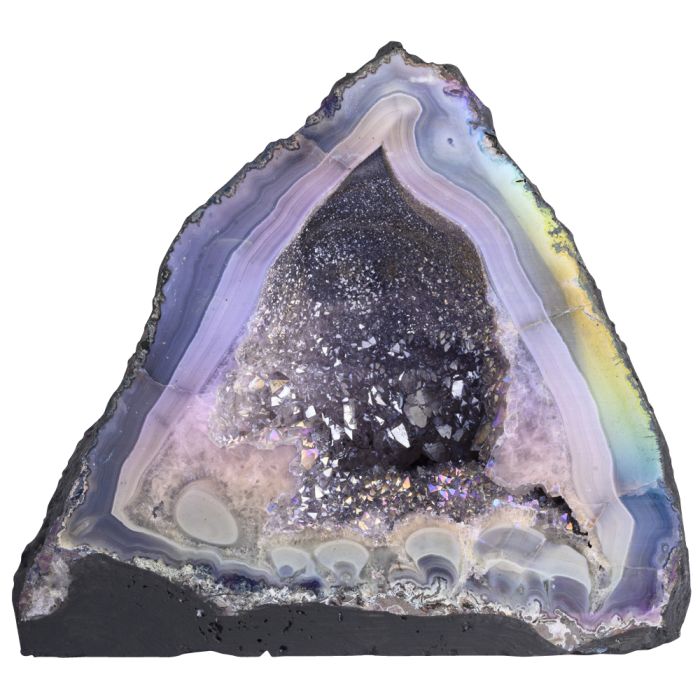 Amethyst Cathedral Pearl Finish 8.6kg 22x21cm, Brazil (1pc) NETT