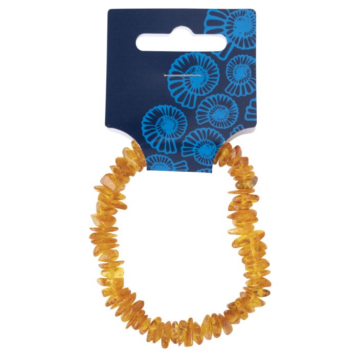 Honey Amber Chip Bracelet (1pc) NETT