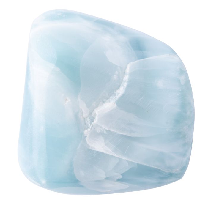 Larimar B Grade Tumblestone 20-25g, Dominican Republic (1pc) 