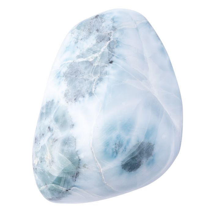 Larimar B Grade Tumblestone 25-30g, Dominican Republic (1pc) 