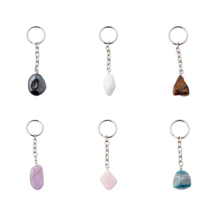 Tumblestone Keyrings Brazil (24pcs) NFD