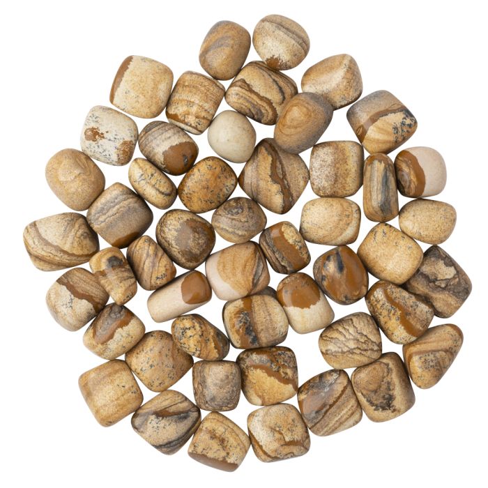 Picture Jasper Tumblestone Refill (50pcs) NETT