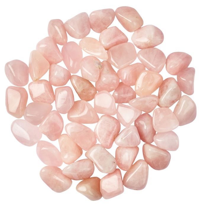 Rose Quartz Tumblestone Refill (50pcs) NETT