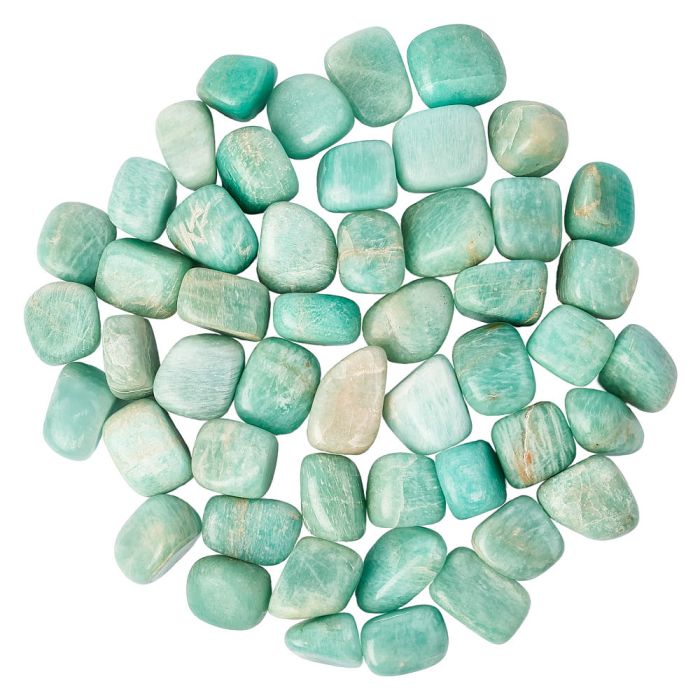 Amazonite Tumblestone Refill (50pcs) NETT