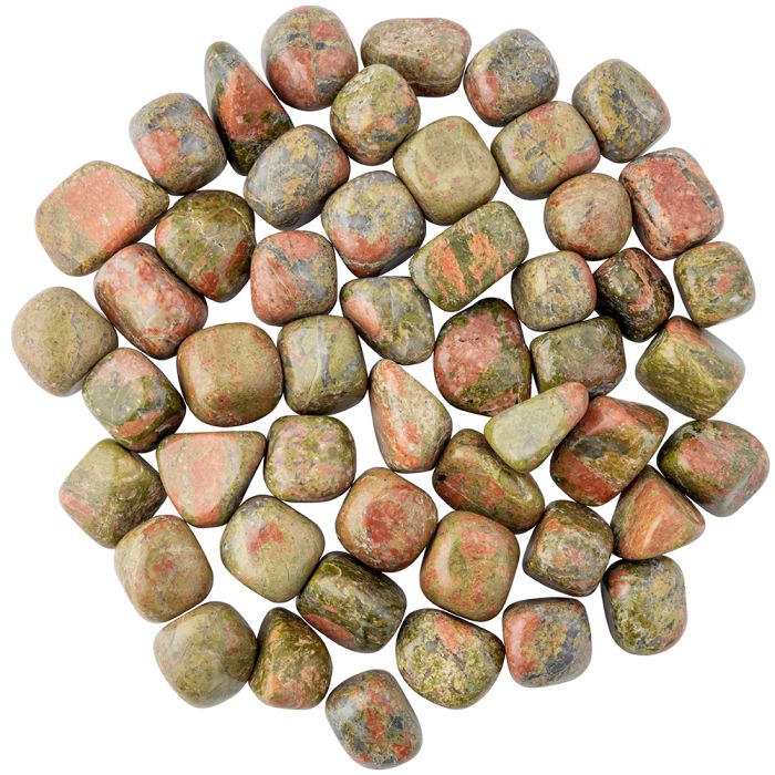 Unakite Tumblestone Refill (50pcs) NETT