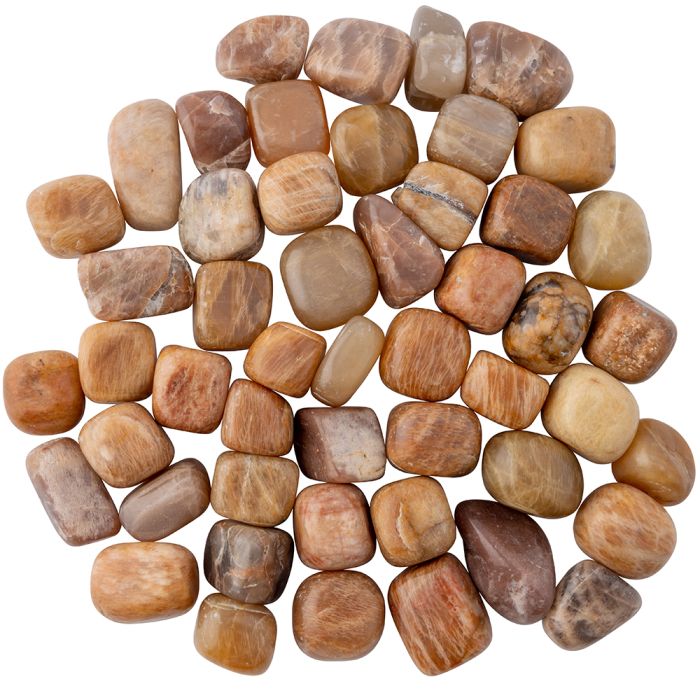 Pink Moonstone Tumblestone Refill (50pcs) NETT