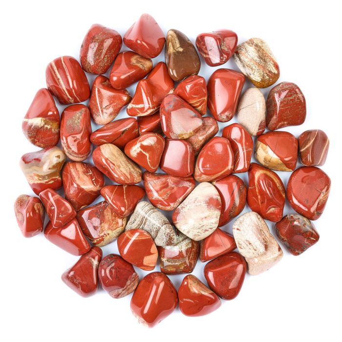 Flower Jasper Tumblestone Refill (50pcs) NETT