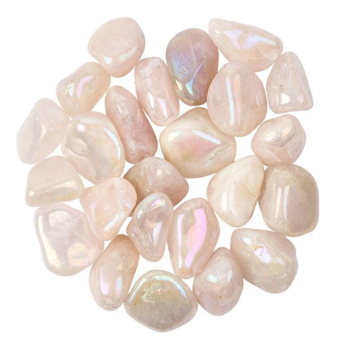 Rose Quartz Aura Tumblestone Refill (25pc) NETT